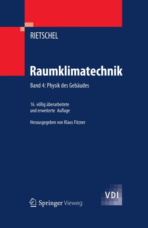 Cover image for book Raumklimatechnik
