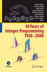Cover image: 50 Years of Integer Programming 1958-2008 9783540682745