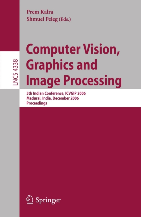 Cover image for book Computer Vision, Graphics and Image Processing