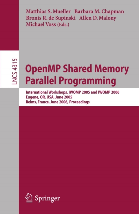 Cover image for book OpenMP Shared Memory Parallel Programming