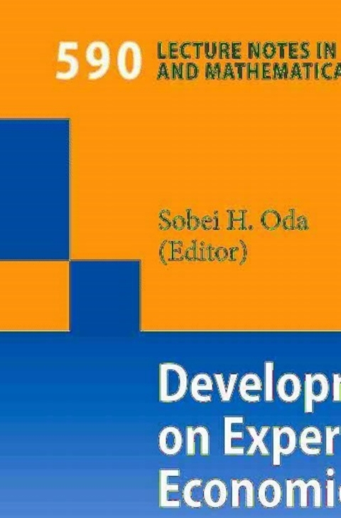 Cover image for book Developments on Experimental Economics