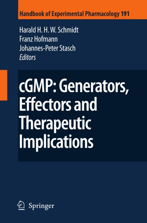 Cover image for book cGMP: Generators, Effectors and Therapeutic Implications