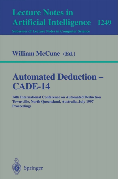 Cover image for book Automated Deduction - CADE-14