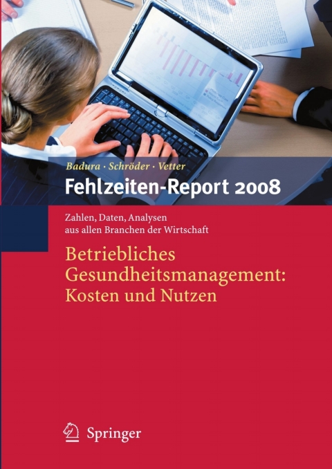 Cover image for book Fehlzeiten-Report 2008