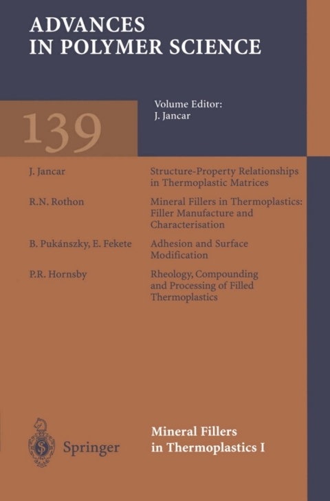 Cover image for book Mineral Fillers in Thermoplastics I