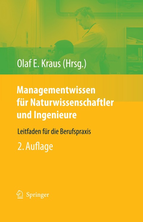 Cover image for book Managementwissen für Naturwissenschaftler und Ingenieure