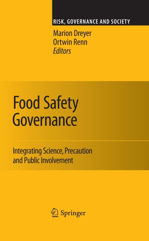 Cover image for book Food Safety Governance
