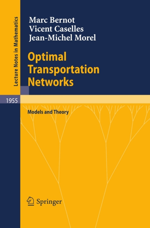 Cover image for book Optimal Transportation Networks