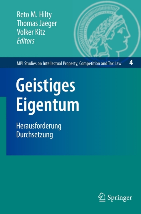 Cover image for book Geistiges Eigentum