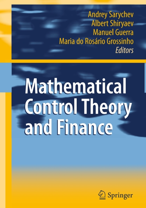 Cover image for book Mathematical Control Theory and Finance