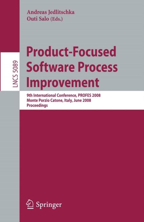 Cover image for book Product-Focused Software Process Improvement