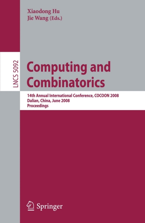 Cover image for book Computing and Combinatorics