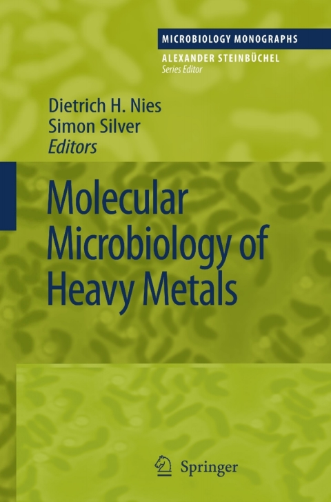 Cover image for book Molecular Microbiology of Heavy Metals