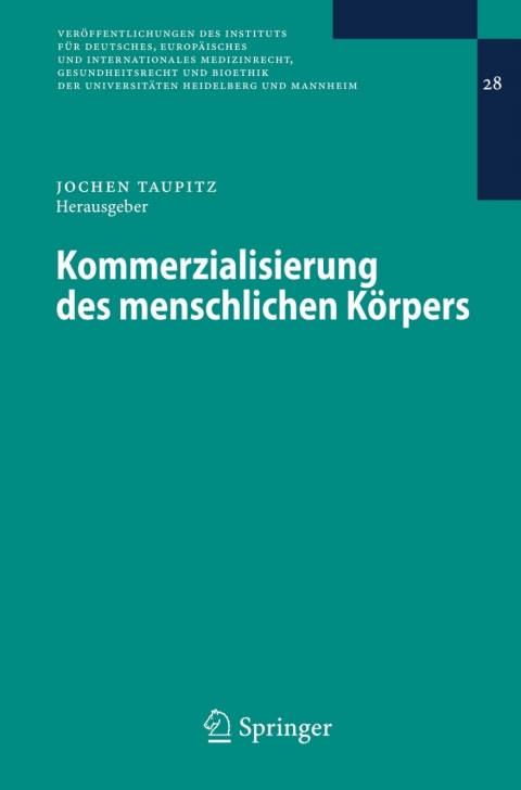 Kommerzialisierung des menschlichen KÃ¶rpers 