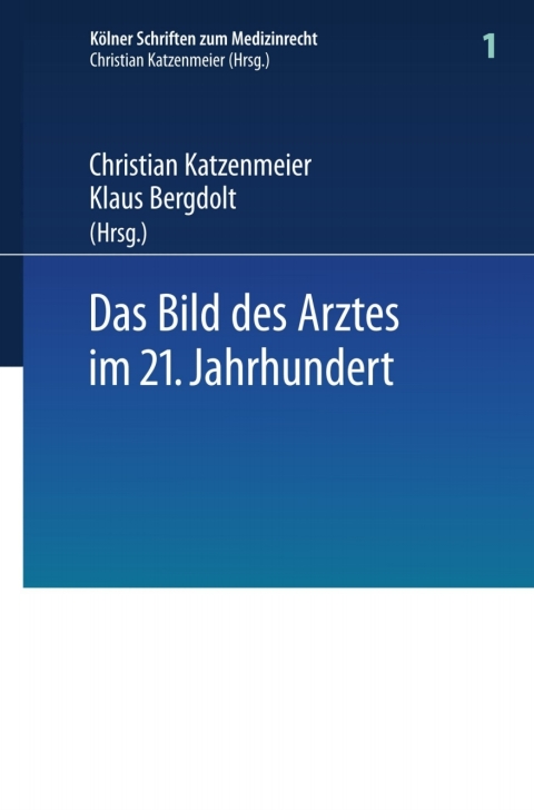 Cover image for book Das Bild des Arztes im 21. Jahrhundert