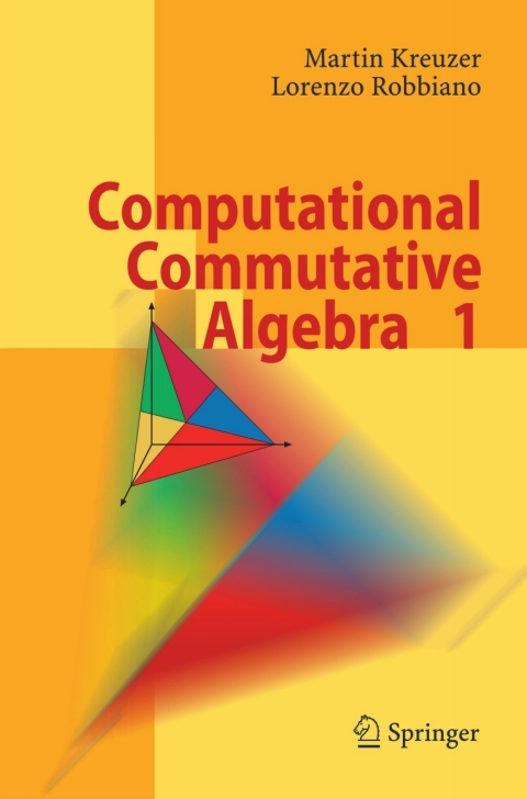 Cover image for book Computational Commutative Algebra 1