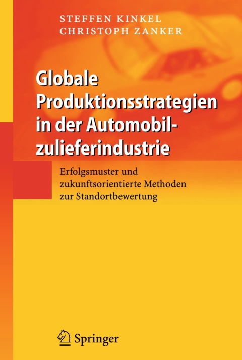 Cover image for book Globale Produktionsstrategien in der Automobilzulieferindustrie