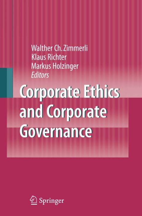 Cover image for book Corporate Ethics and Corporate Governance