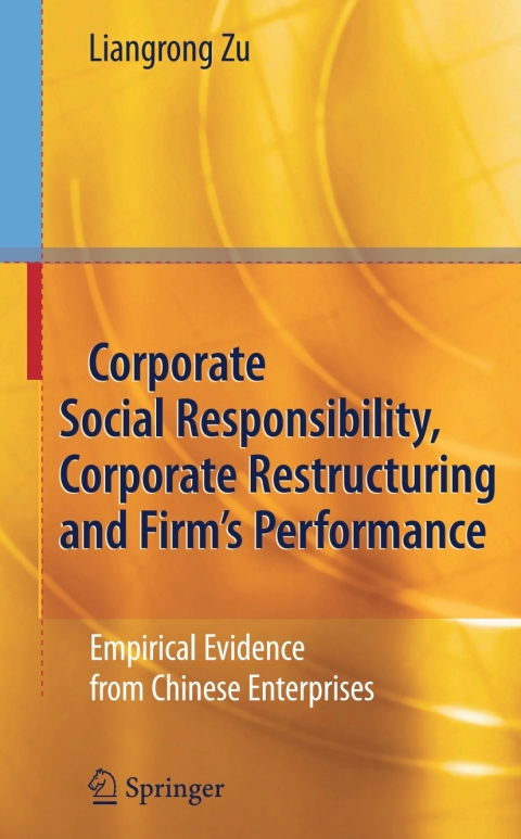 Cover image for book Corporate Social Responsibility, Corporate Restructuring and Firm's Performance