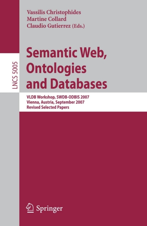 Cover image for book Semantic Web, Ontologies and Databases