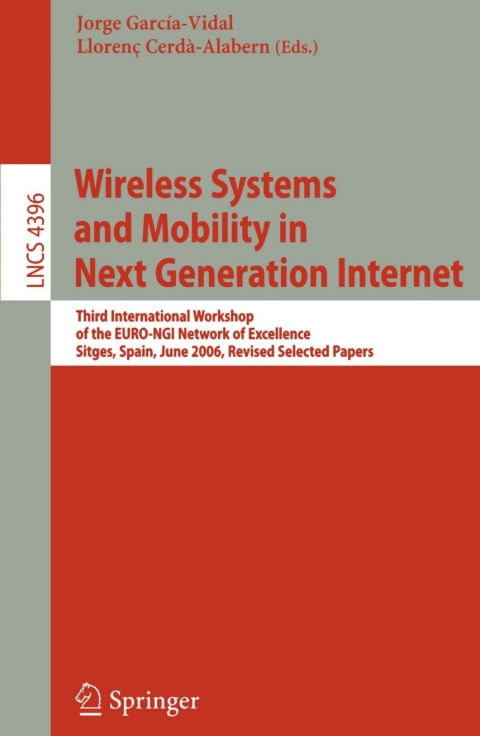 Cover image for book Wireless Systems and Mobility in Next Generation Internet