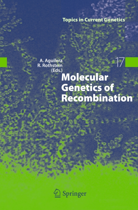 Cover image for book Molecular Genetics of Recombination
