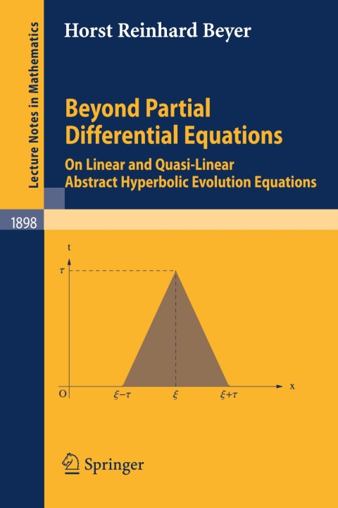 Cover image for book Beyond Partial Differential Equations