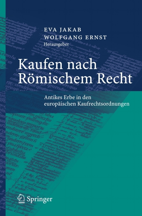 Cover image for book Kaufen nach Römischem Recht