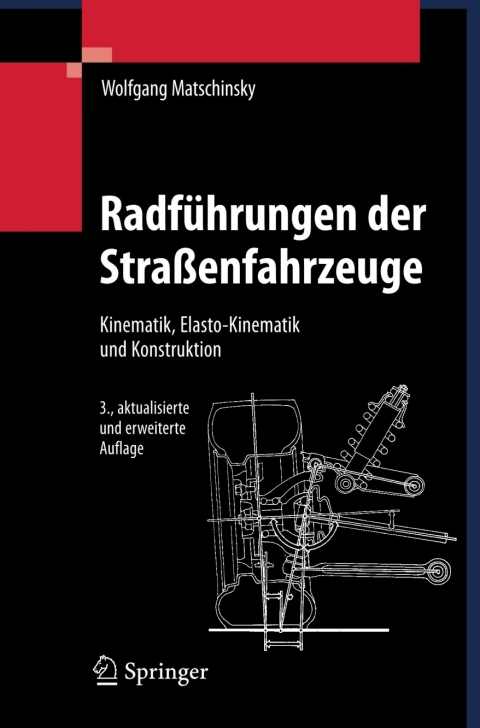Cover image for book Radführungen der Straßenfahrzeuge