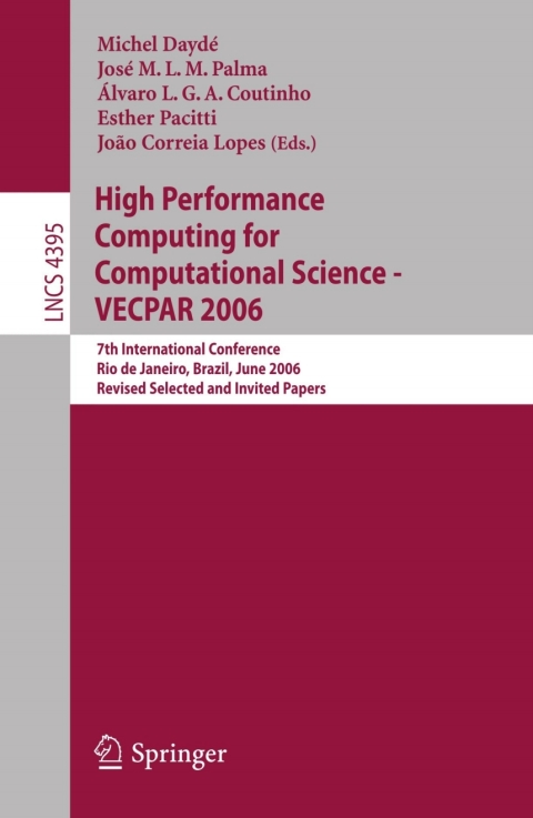 Cover image for book High Performance Computing for Computational Science - VECPAR 2006
