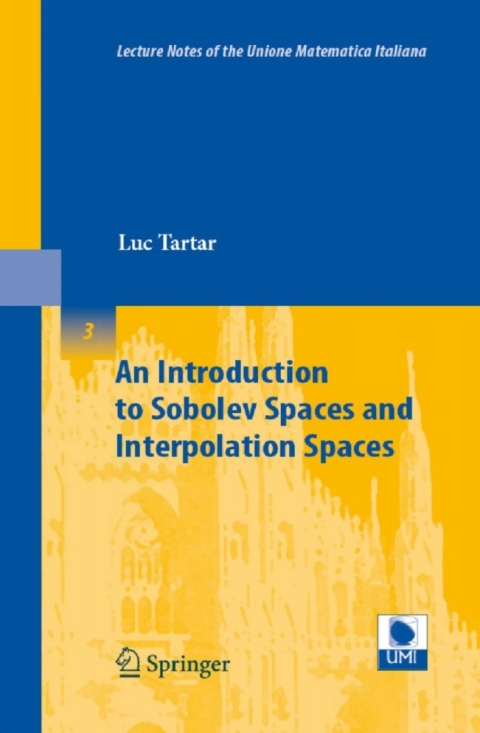 Cover image for book An Introduction to Sobolev Spaces and Interpolation Spaces