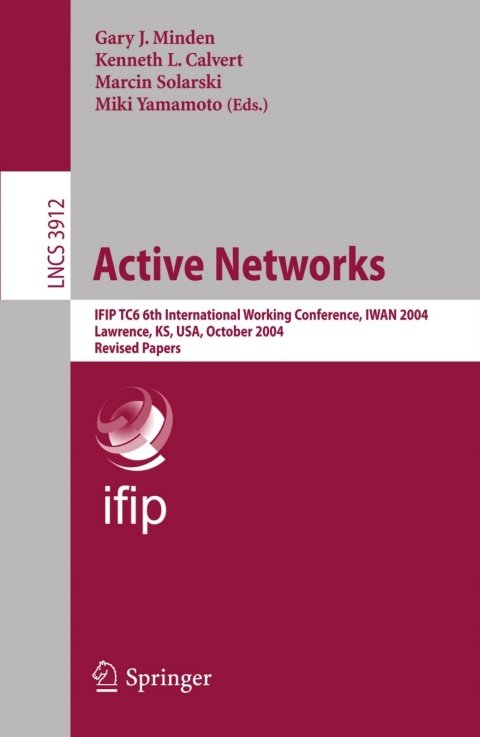 Cover image for book Active Networks