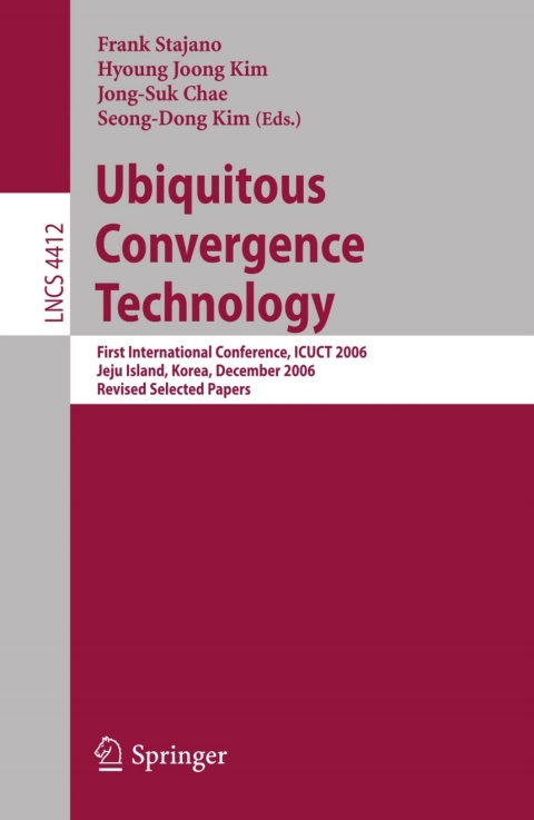 Cover image for book Ubiquitous Convergence Technology