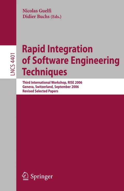 Cover image for book Rapid Integration of Software Engineering Techniques