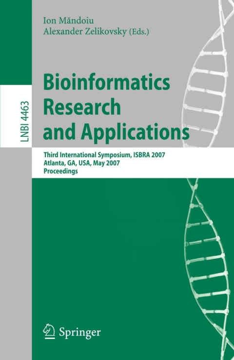 Cover image for book Bioinformatics Research and Applications