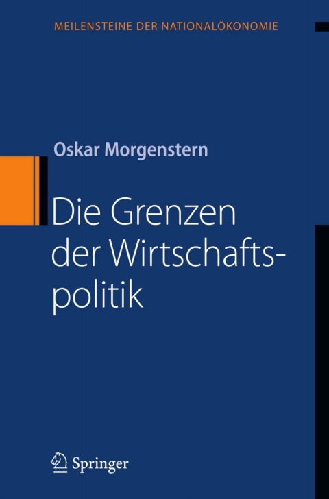 Cover image for book Die Grenzen der Wirtschaftspolitik