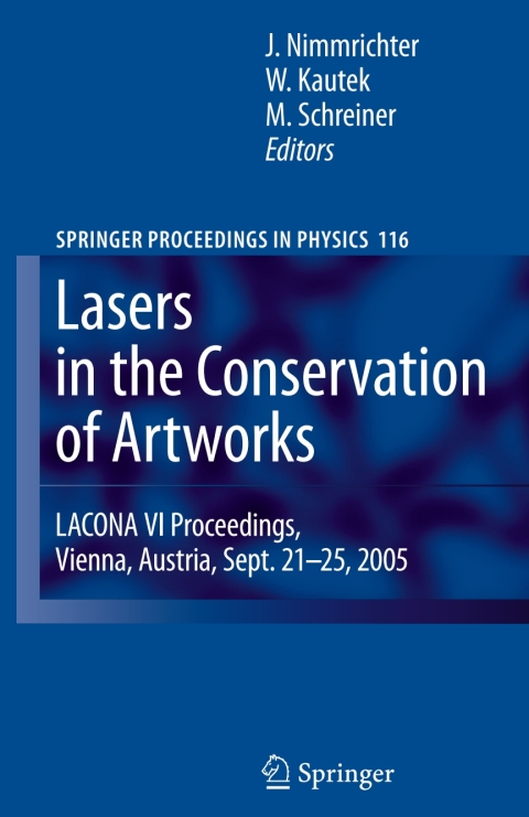 Cover image for book Lasers in the Conservation of Artworks