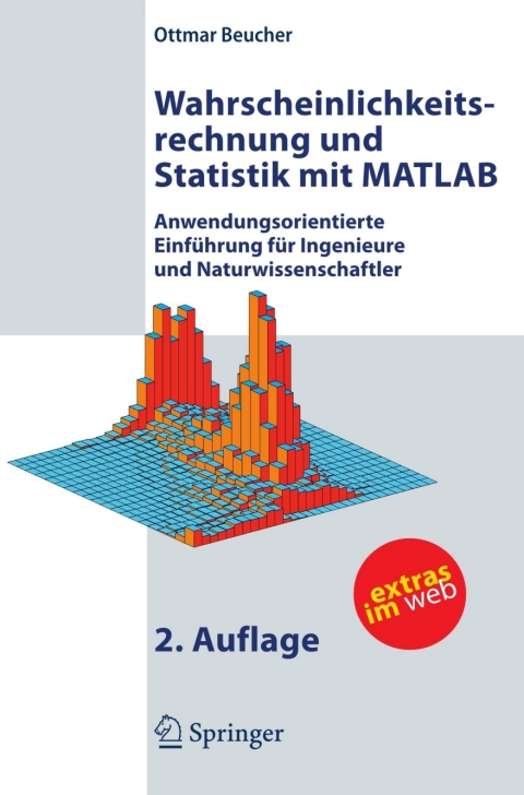 Cover image for book Wahrscheinlichkeitsrechnung und Statistik mit MATLAB