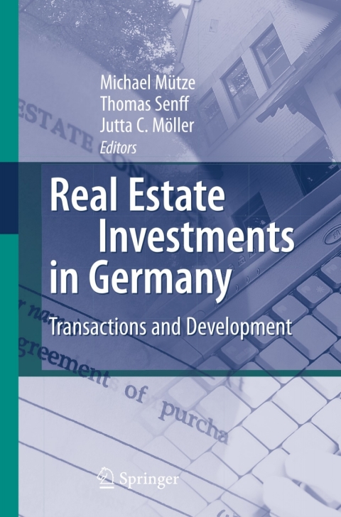 Cover image for book Real Estate Investments in Germany