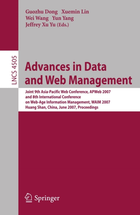 Advances in Data and Web Management 