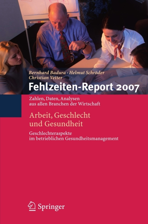 Cover image for book Fehlzeiten-Report 2007