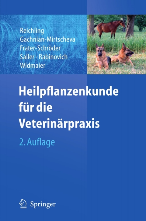 Cover image for book Heilpflanzenkunde für die Veterinärpraxis