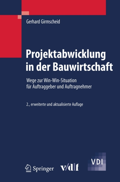 Cover image for book Projektabwicklung in der Bauwirtschaft