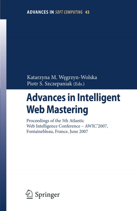 Cover image for book Advances in Intelligent Web Mastering