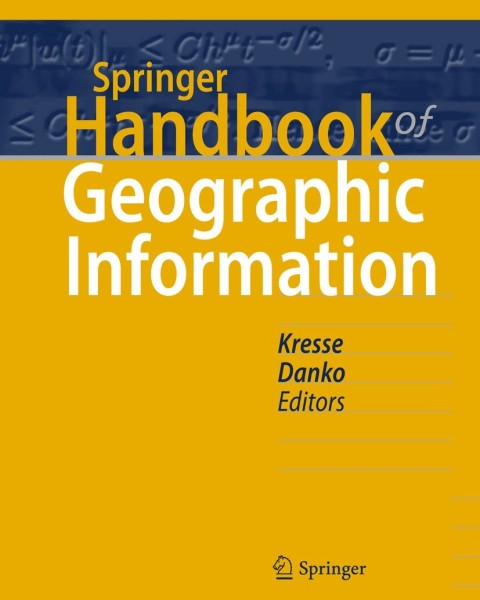 Cover image for book Springer Handbook of Geographic Information