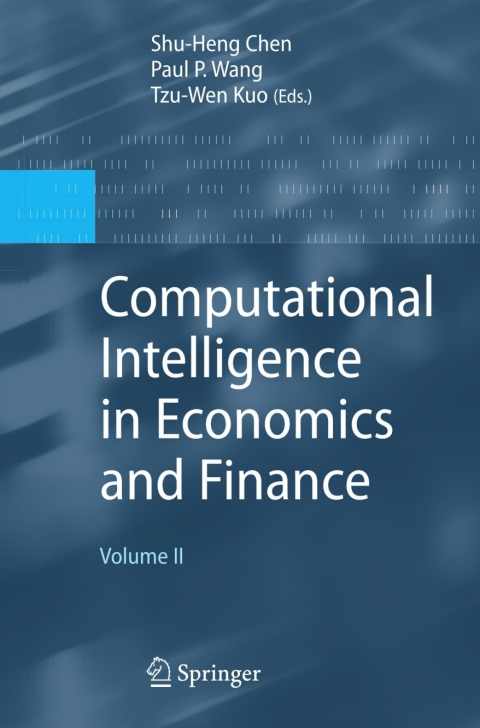 Cover image for book Computational Intelligence in Economics and Finance