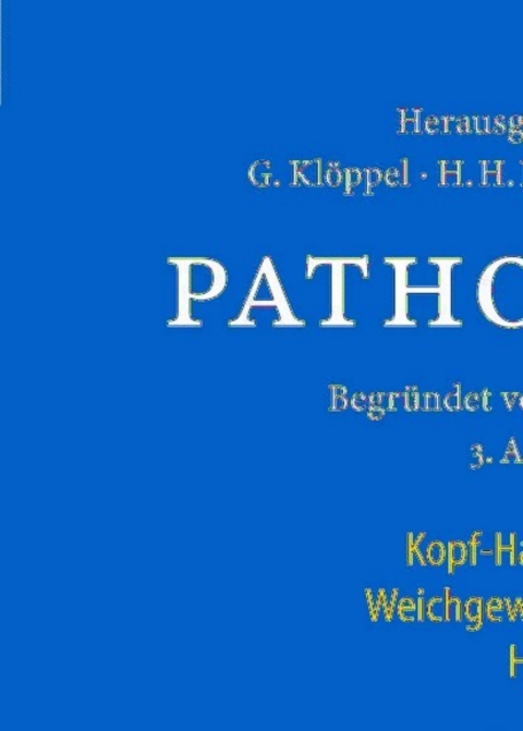 Cover image for book Pathologie