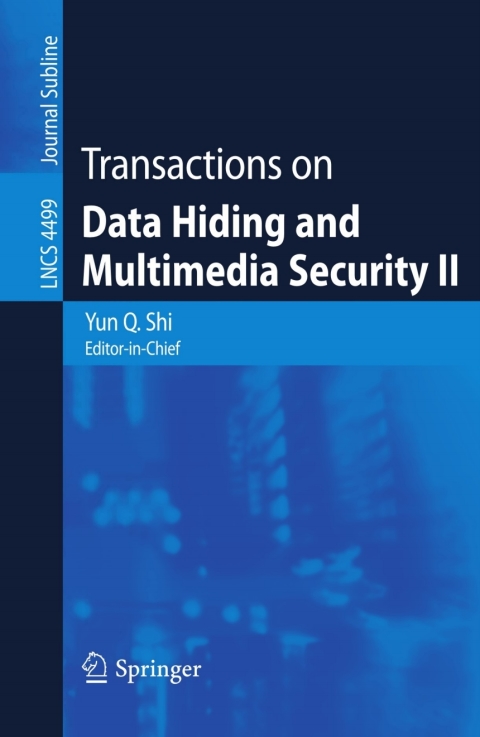 Cover image for book Transactions on Data Hiding and Multimedia Security II