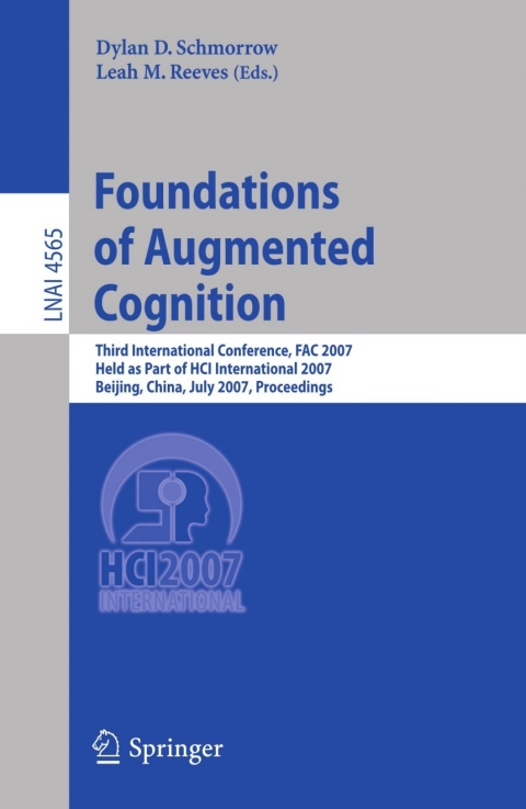 Cover image for book Foundations of Augmented Cognition
