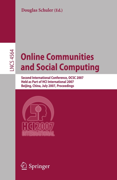 Cover image for book Online Communities and Social Computing